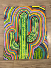 Load image into Gallery viewer, 24x30 Original Cactus Painting